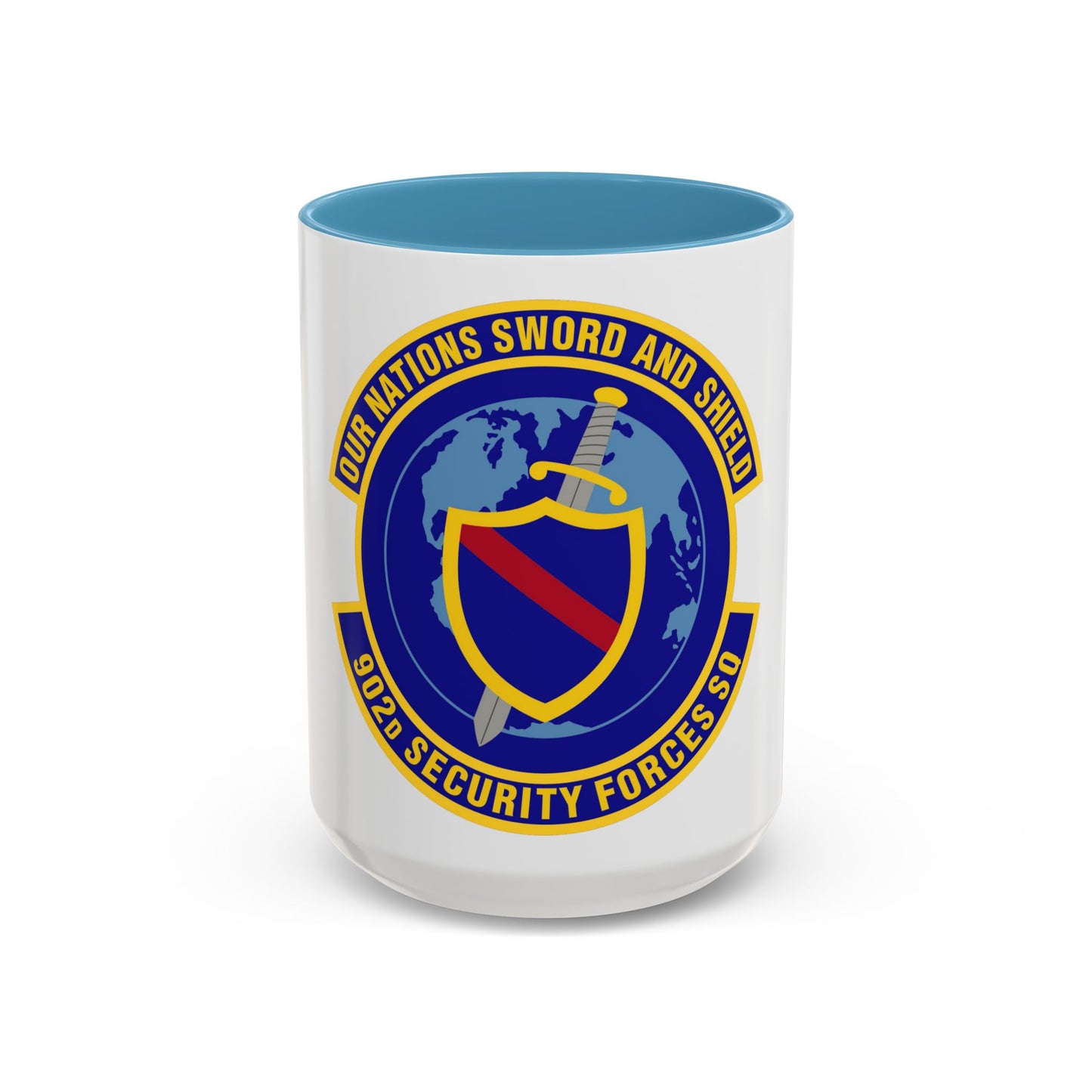 902d Security Forces Squadron (U.S. Air Force) Accent Coffee Mug