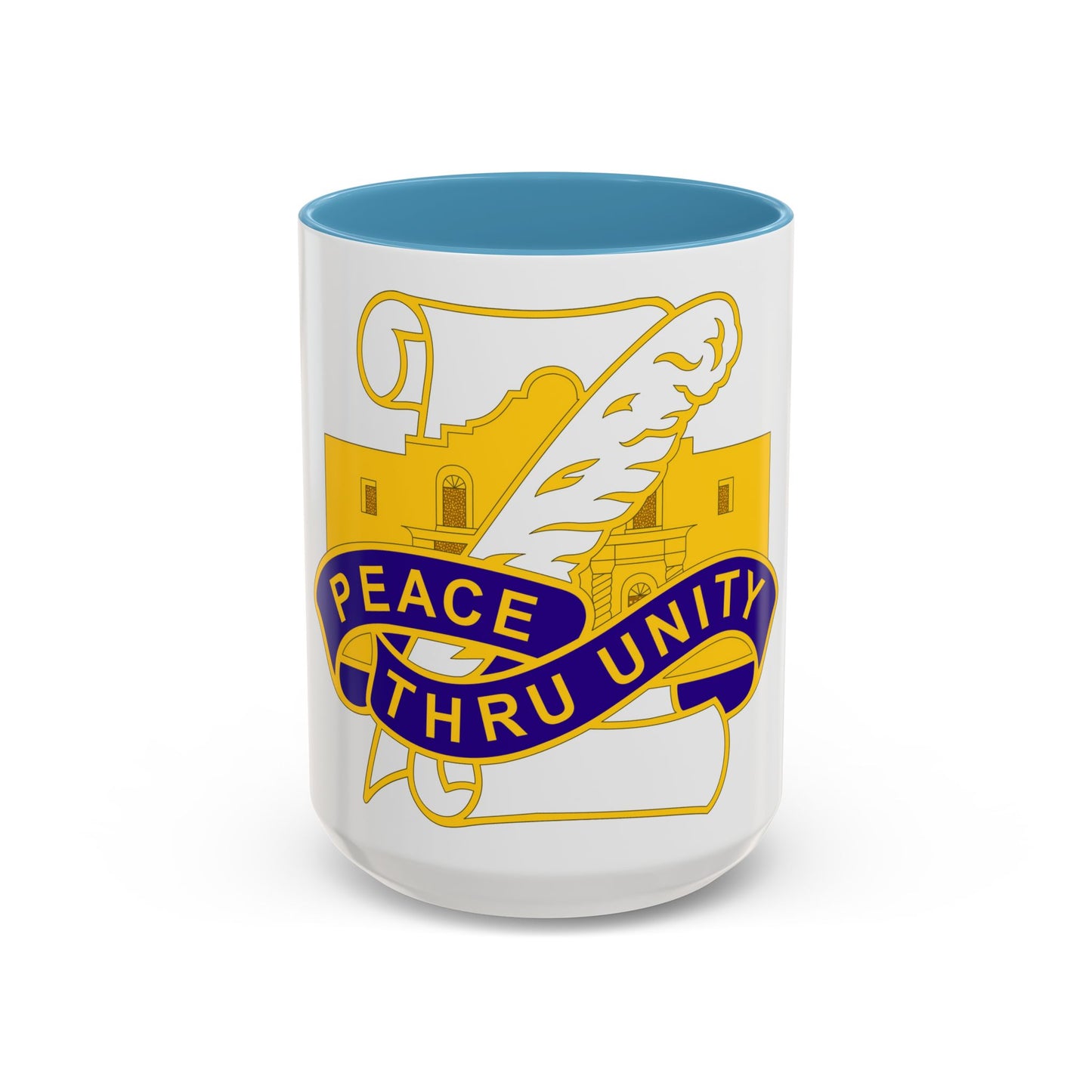 321 Civil Affairs Brigade 2 (U.S. Army) Accent Coffee Mug