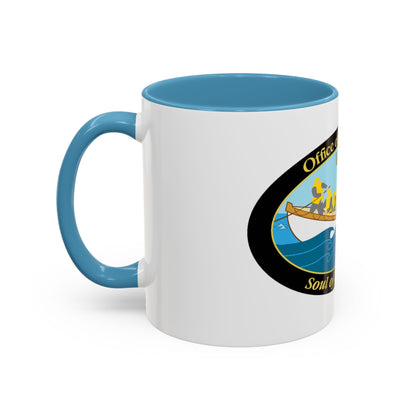 USCG Office of Boat Forces (U.S. Coast Guard) Accent Coffee Mug