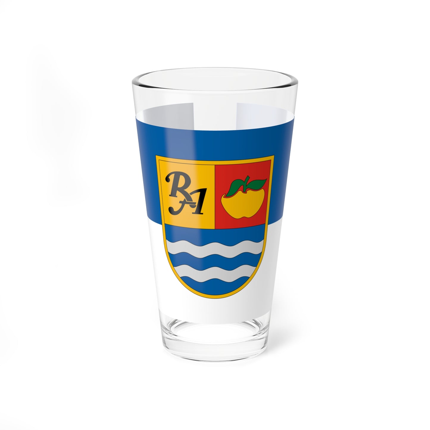 Flag of Racalmas (Hungary) Pint Glass 16oz