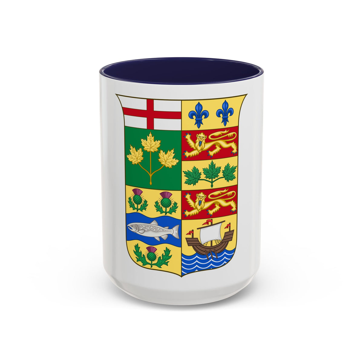 Arms of Canada 1868 - Accent Coffee Mug