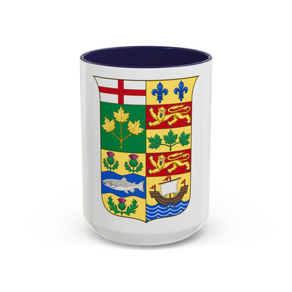 Arms of Canada 1868 - Accent Coffee Mug