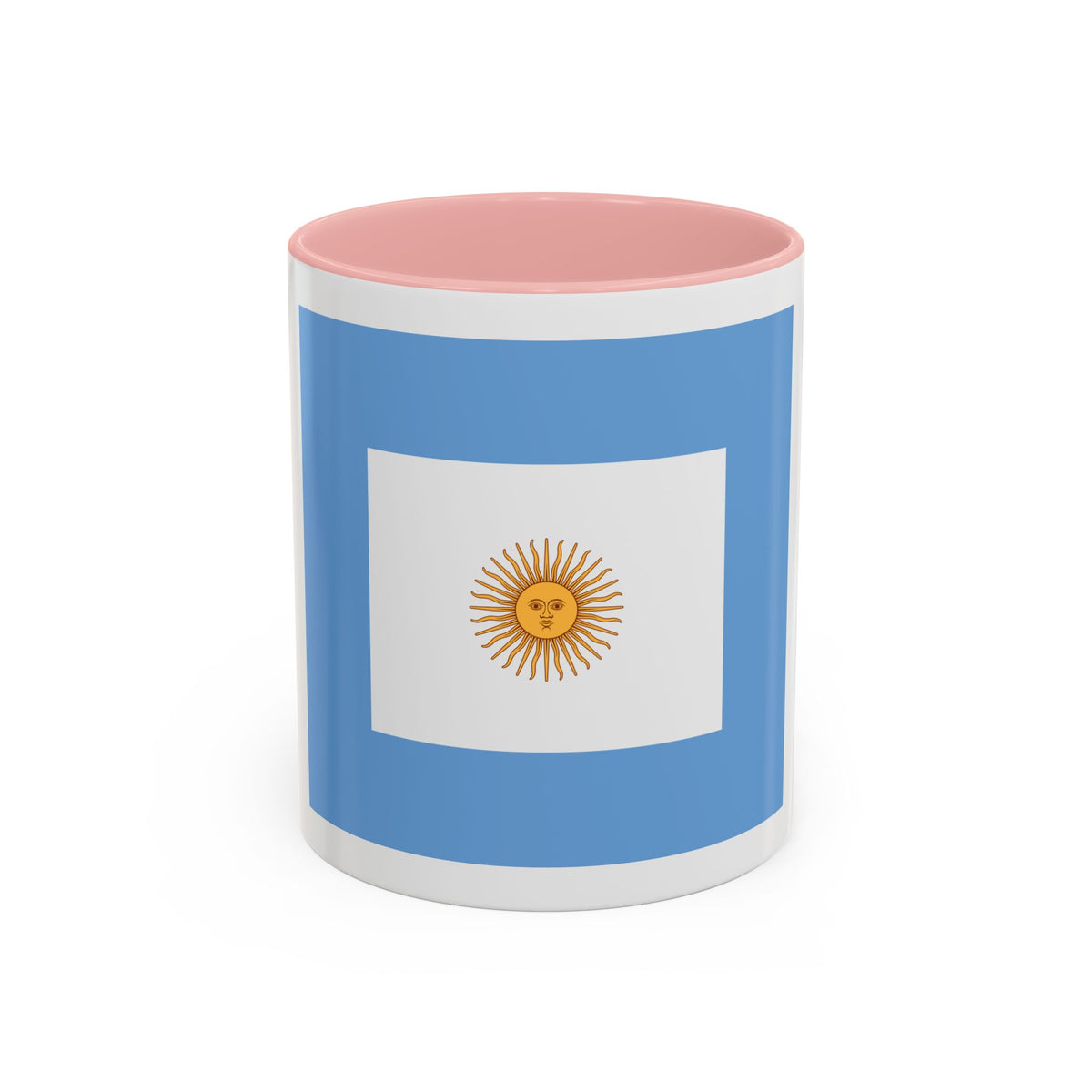 Naval Jack of Argentina - Accent Coffee Mug