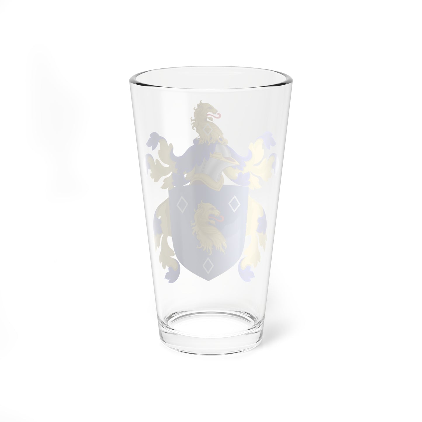 Coat of Arms of William Dandridge (United States) (Coat of Arms) Pint Glass 16oz