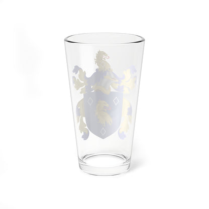 Coat of Arms of William Dandridge (United States) (Coat of Arms) Pint Glass 16oz