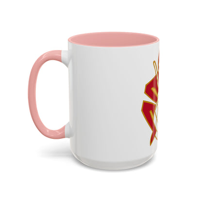 64 Engineer Battalion (U.S. Army) Accent Coffee Mug