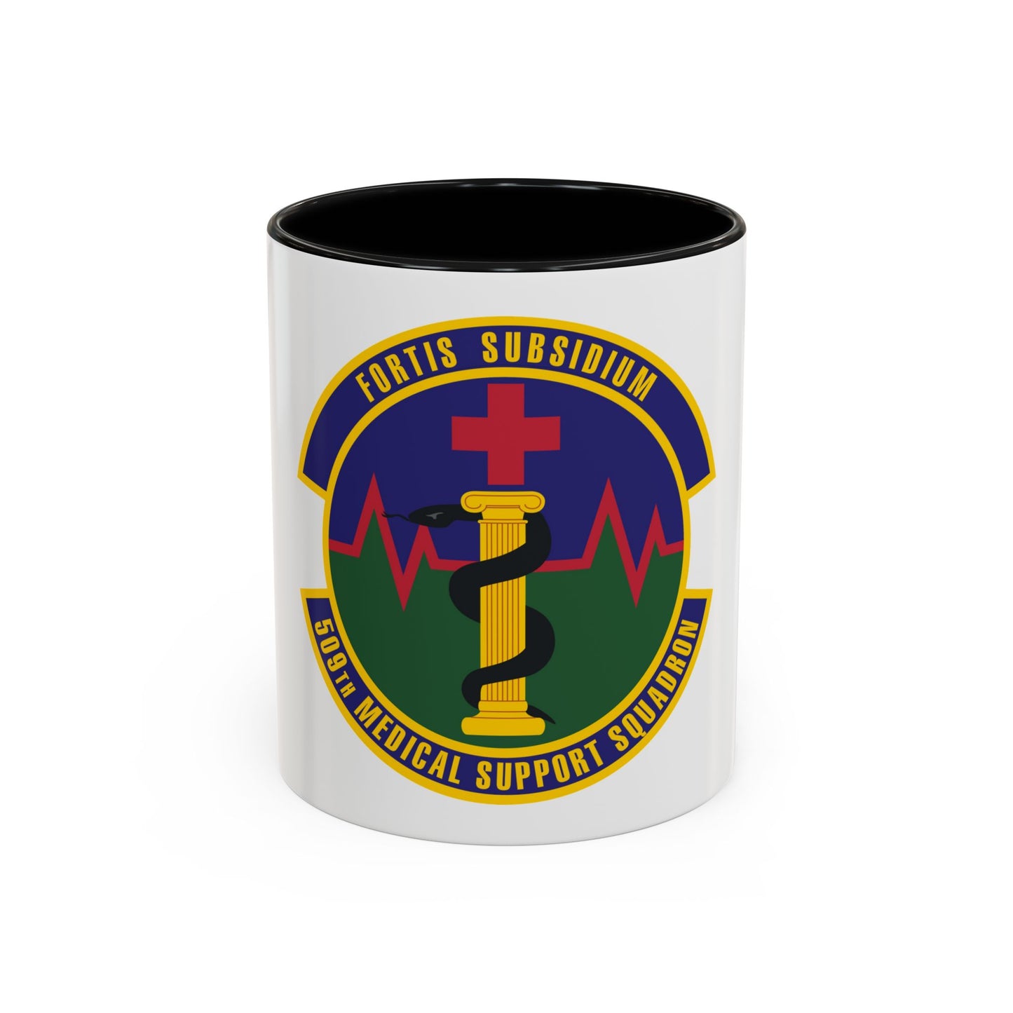 509th Medical Support Squadron (U.S. Air Force) Accent Coffee Mug
