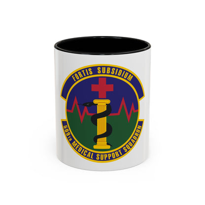 509th Medical Support Squadron (U.S. Air Force) Accent Coffee Mug