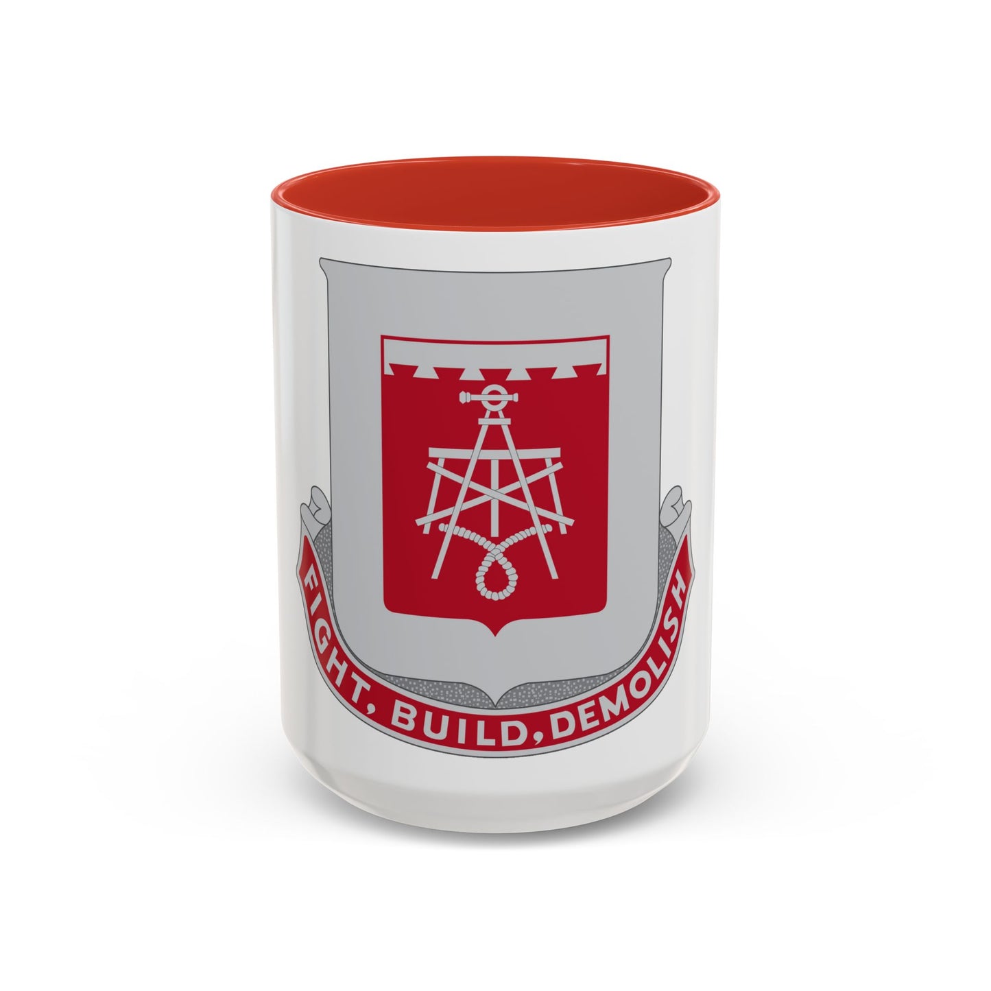 330 Engineer Battalion (U.S. Army) Accent Coffee Mug