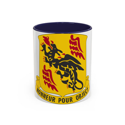 81 Airborne Antiaircraft Artillery Battalion (U.S. Army) Accent Coffee Mug