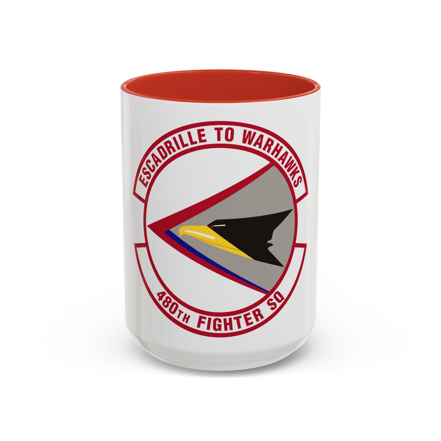 480th Fighter Squadron (U.S. Air Force) Accent Coffee Mug
