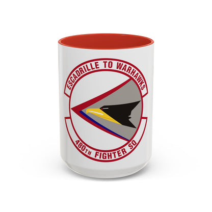 480th Fighter Squadron (U.S. Air Force) Accent Coffee Mug