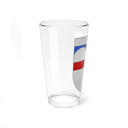 Tegna-coat of arms (Switzerland) (Coat of Arms) Pint Glass 16oz