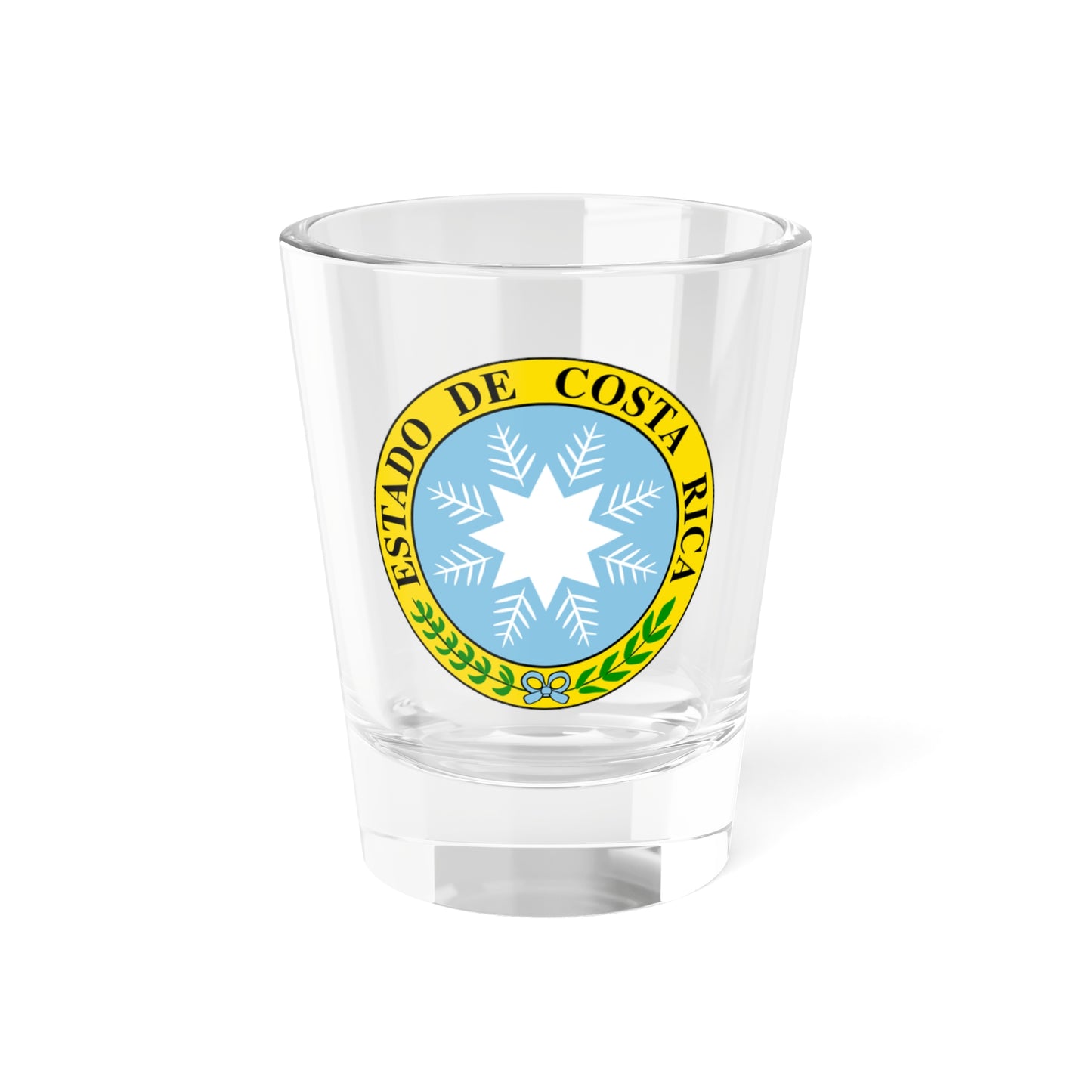 Coat of arms of Costa Rica (1840-1842) - Shot Glass 1.5oz