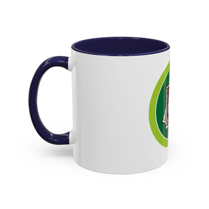 Stamp Collecting (Boy Scout Merit Badge) Accent Coffee Mug