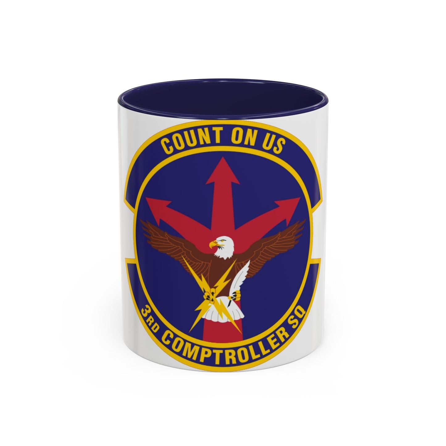 3d Comptroller Squadron (U.S. Air Force) Accent Coffee Mug