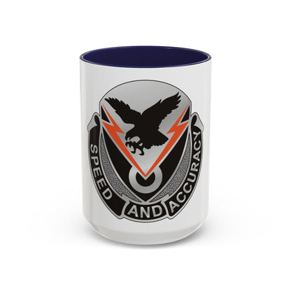 327 Signal Battalion (U.S. Army) Accent Coffee Mug