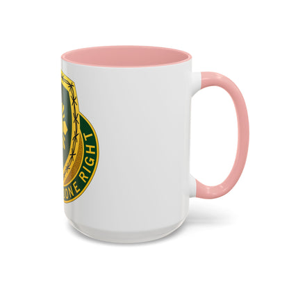 744 Military Police Battalion (U.S. Army) Accent Coffee Mug