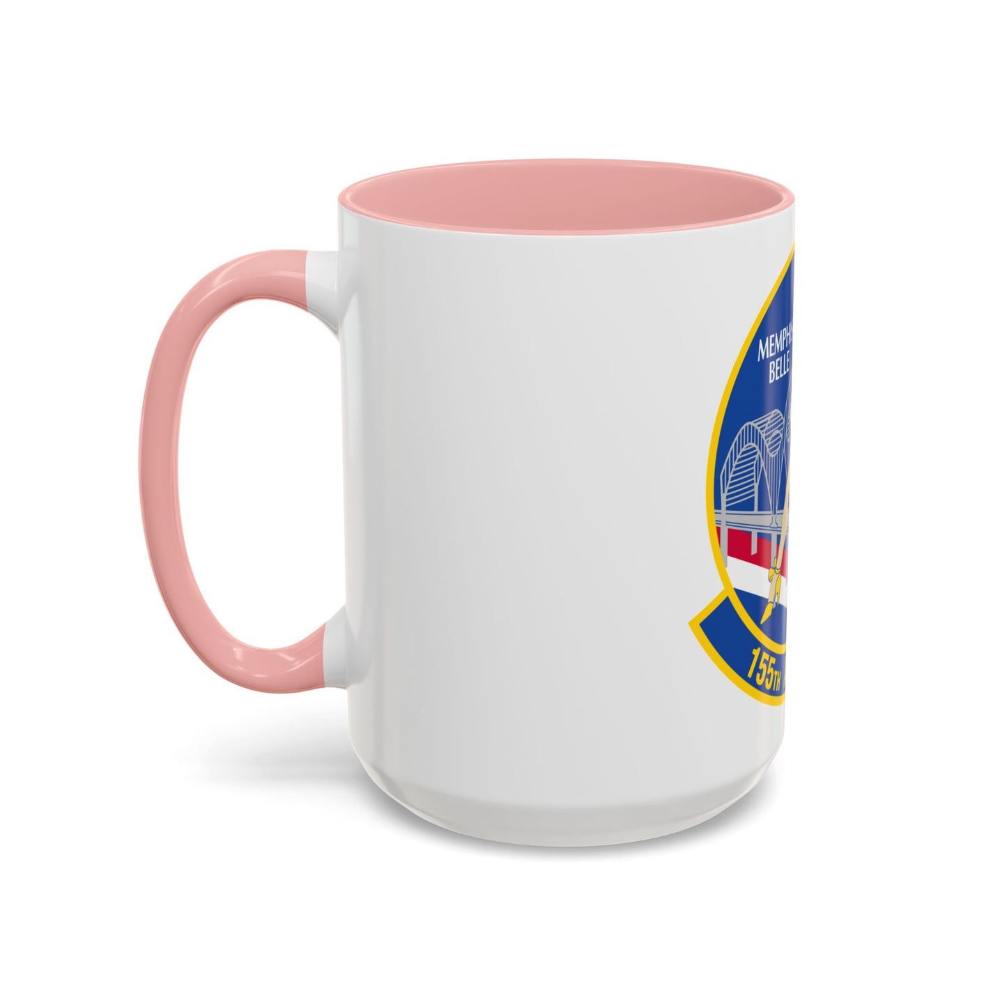 155 Airlift Squadron (U.S. Air Force) Accent Coffee Mug