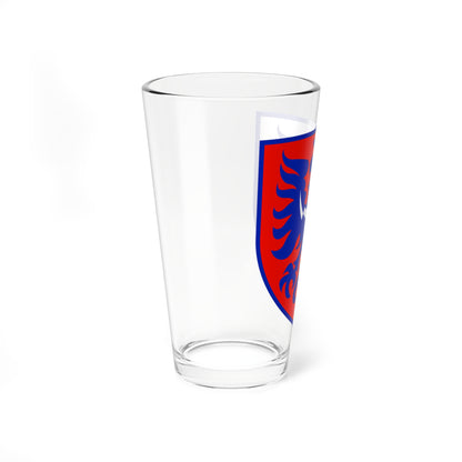 Znak Gorenjskega Domobranstva (Slovenia) (Coat of Arms) Pint Glass 16oz