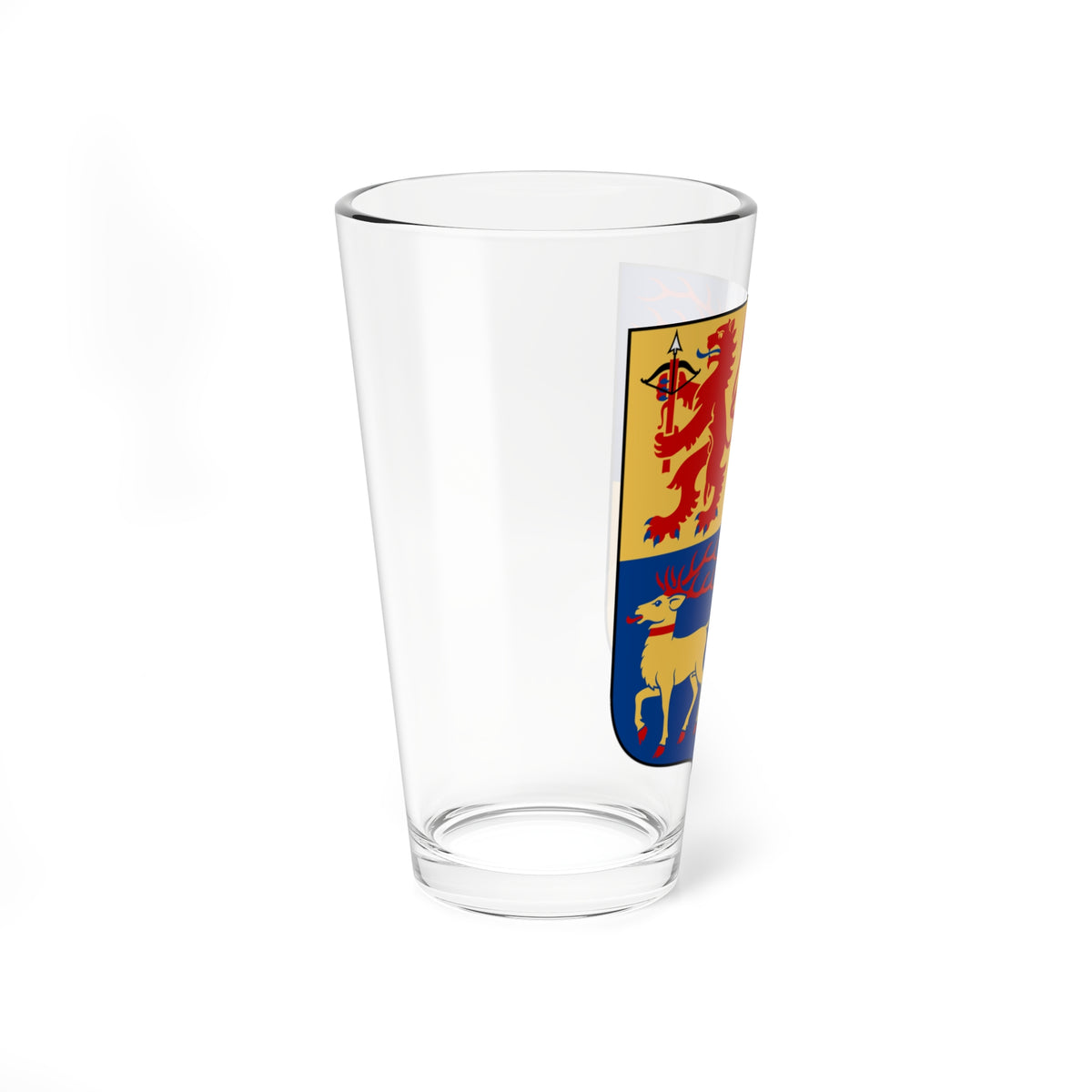 Kalmars läns vapen (Sweden) (Coat of Arms) Pint Glass 16oz