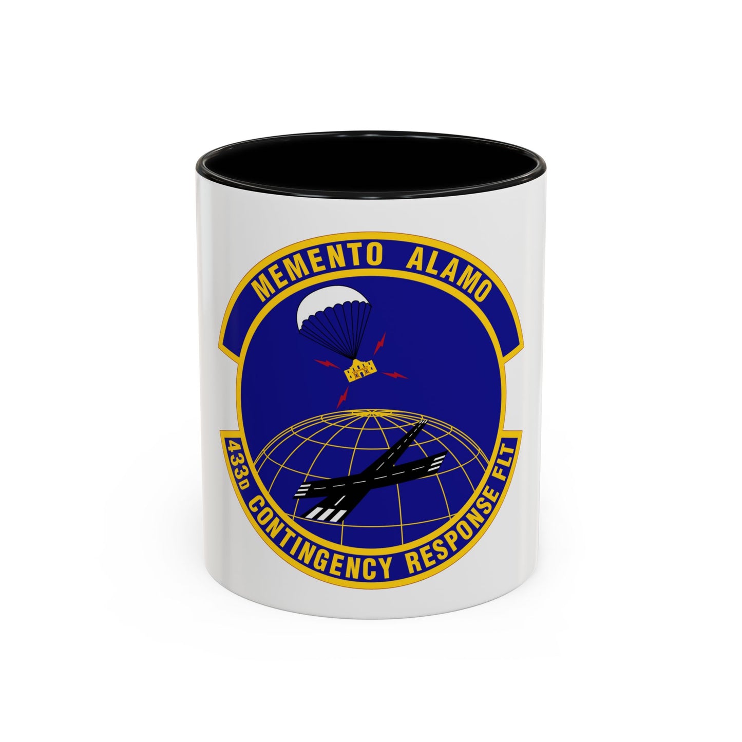 433 Contingency Response Flight AFRC (U.S. Air Force) Accent Coffee Mug
