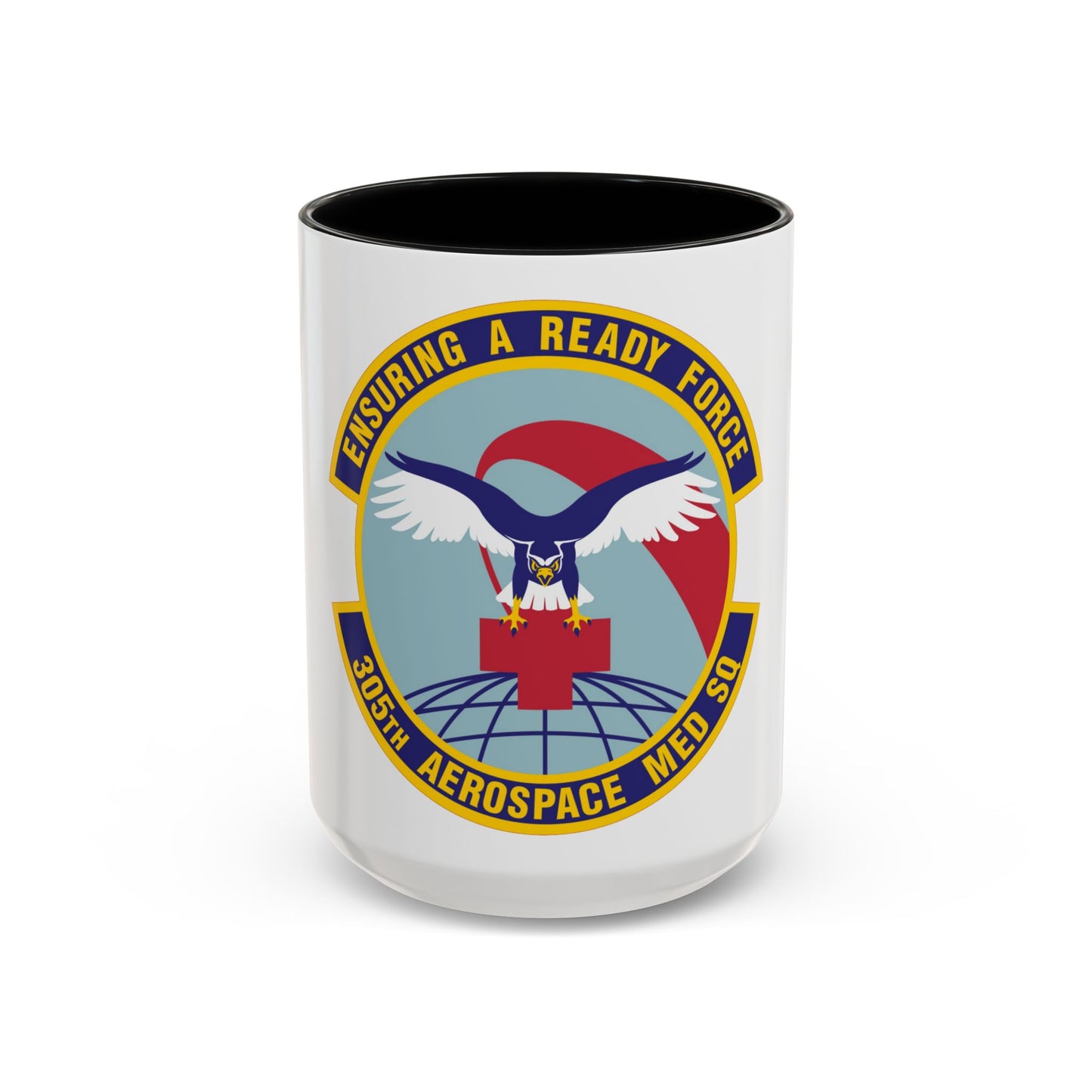 305th Aerospace Medicine Squadron (U.S. Air Force) Accent Coffee Mug