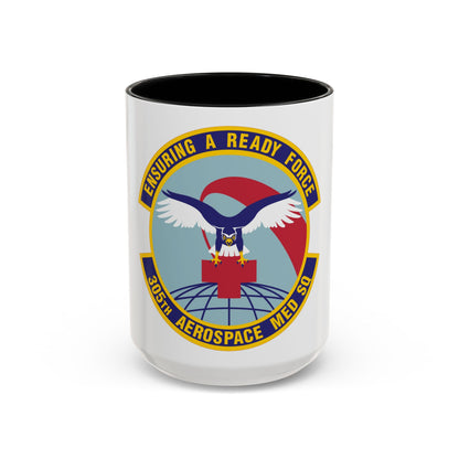 305th Aerospace Medicine Squadron (U.S. Air Force) Accent Coffee Mug