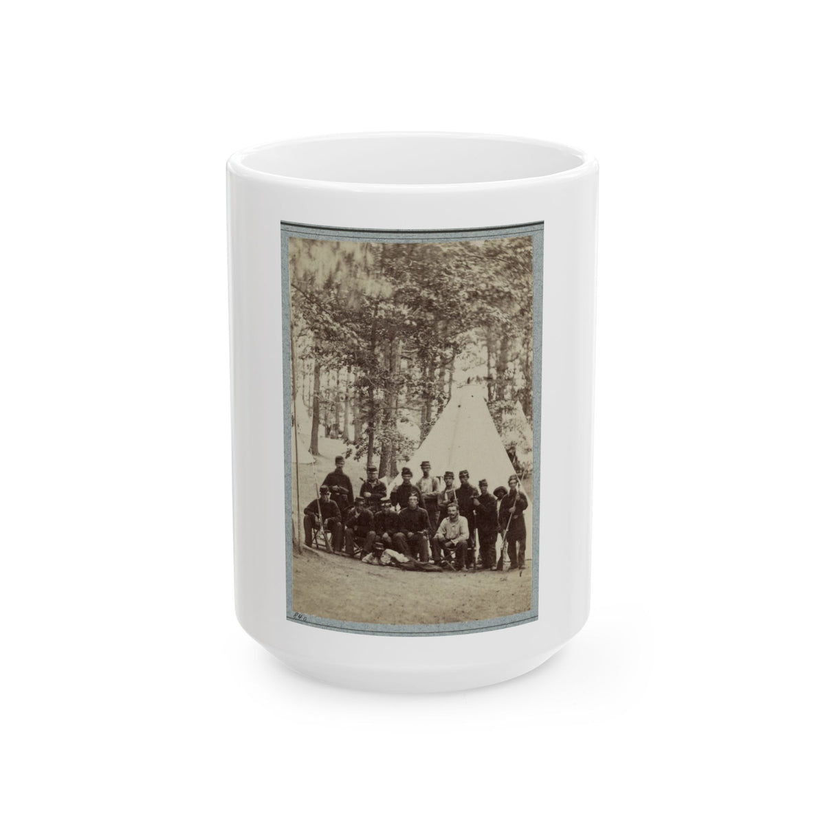 2d Rhode Island Infantry 016 (U.S. Civil War) White Coffee Mug
