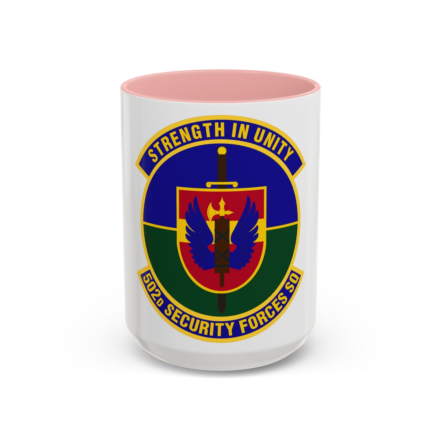 502d Security Forces Squadron (U.S. Air Force) Accent Coffee Mug