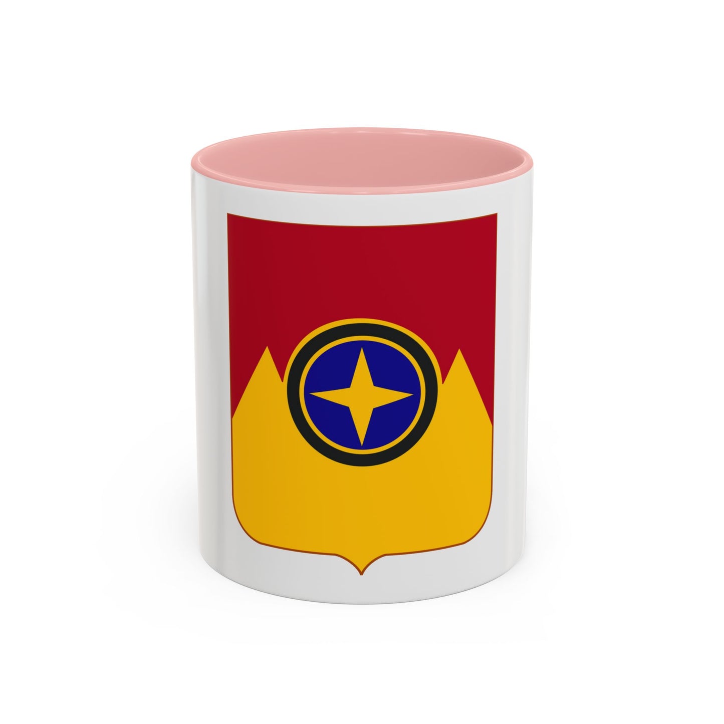 607th Armored Field Artillery Battalion v2 (U.S. Army) Accent Coffee Mug