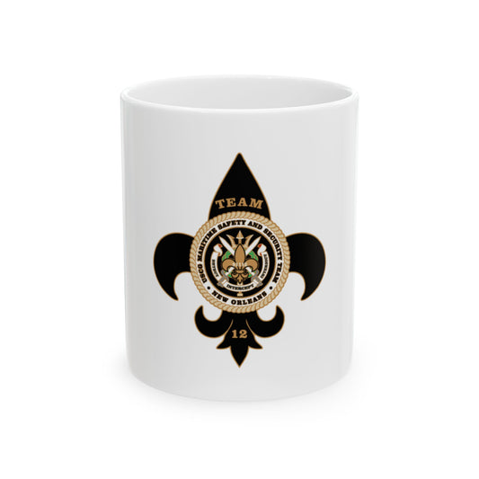 MSST New Orleans Team 12 (U.S. Coast Guard) White Coffee Mug