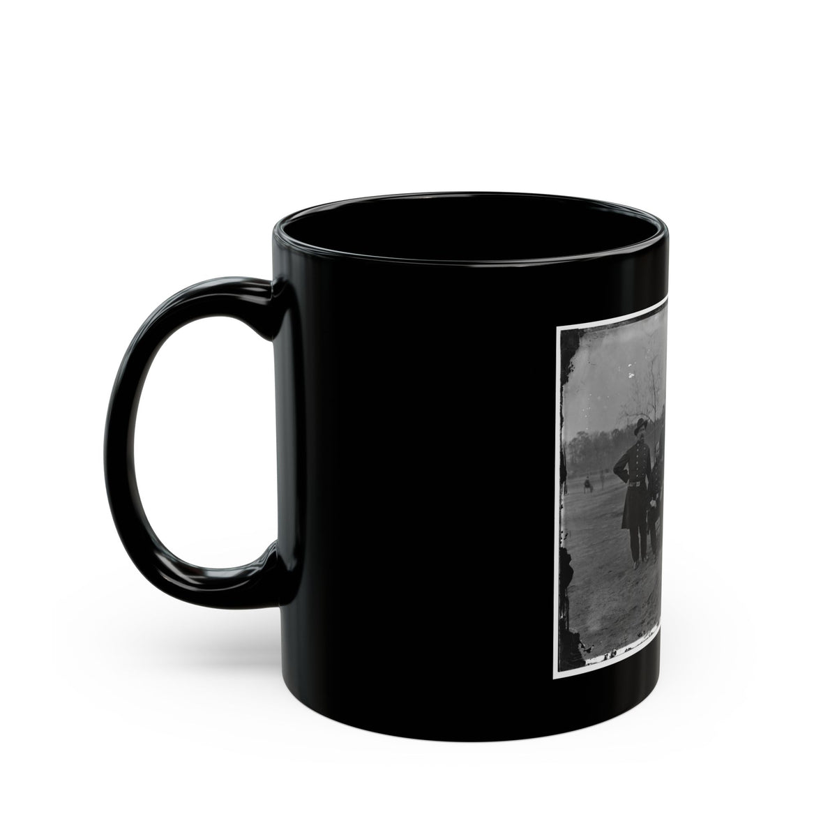 Fort Harrison, Va. Group Of Surgeons Of The Army Of The James (U.S. Civil War) Black Coffee Mug