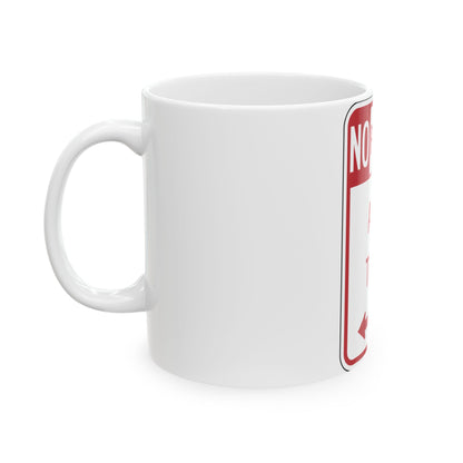 NYSDOT NYP1-2 (New York) (Road Sign) White Coffee Mug