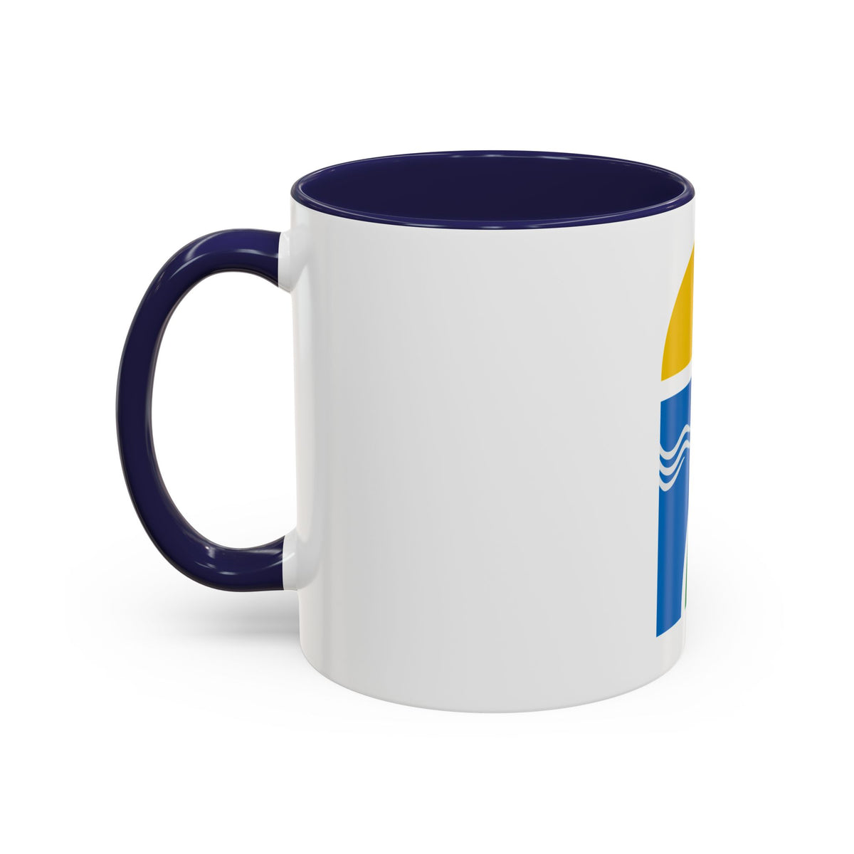 Coat of arms of Canelones Department - Accent Coffee Mug
