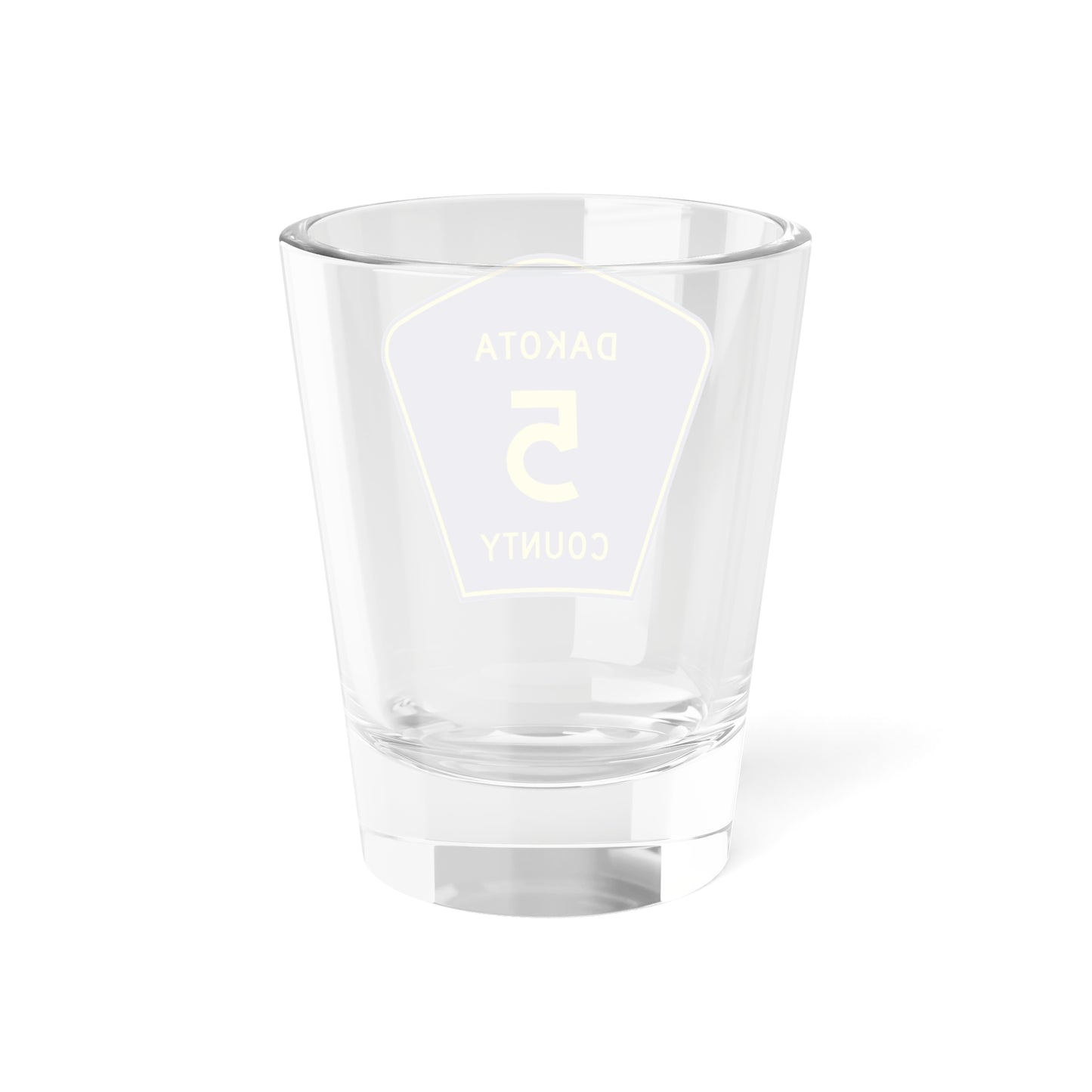 Dakota County Route 5 (Minnesota) (Road Sign) Shot Glass 1.5oz