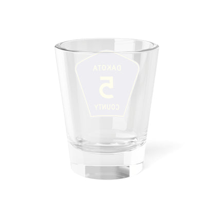 Dakota County Route 5 (Minnesota) (Road Sign) Shot Glass 1.5oz