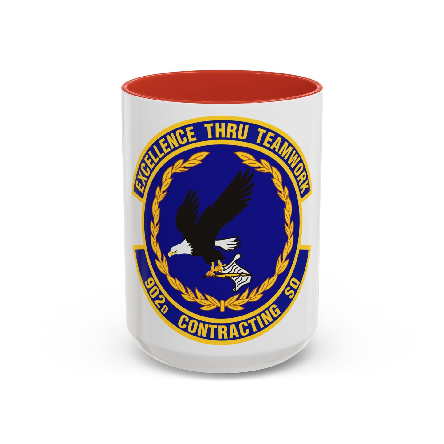 902d Contracting Squadron (U.S. Air Force) Accent Coffee Mug