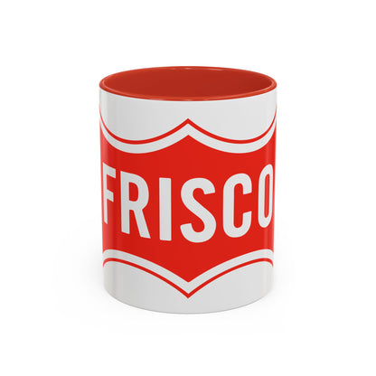 Seal of Frisco Texas - Accent Coffee Mug