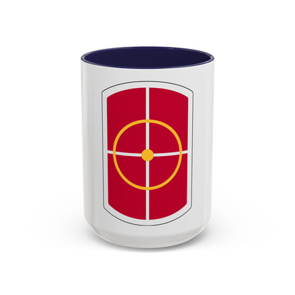 420th Engineer Brigade (U.S. Army) Accent Coffee Mug