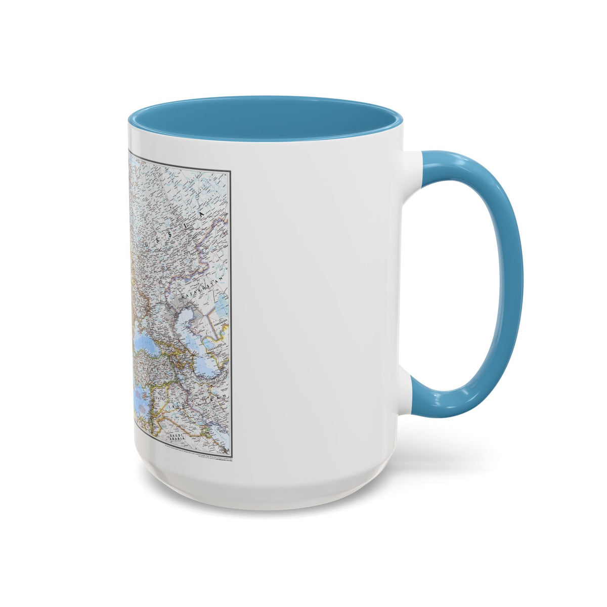 Europe (2004) (Map) Accent Coffee Mug