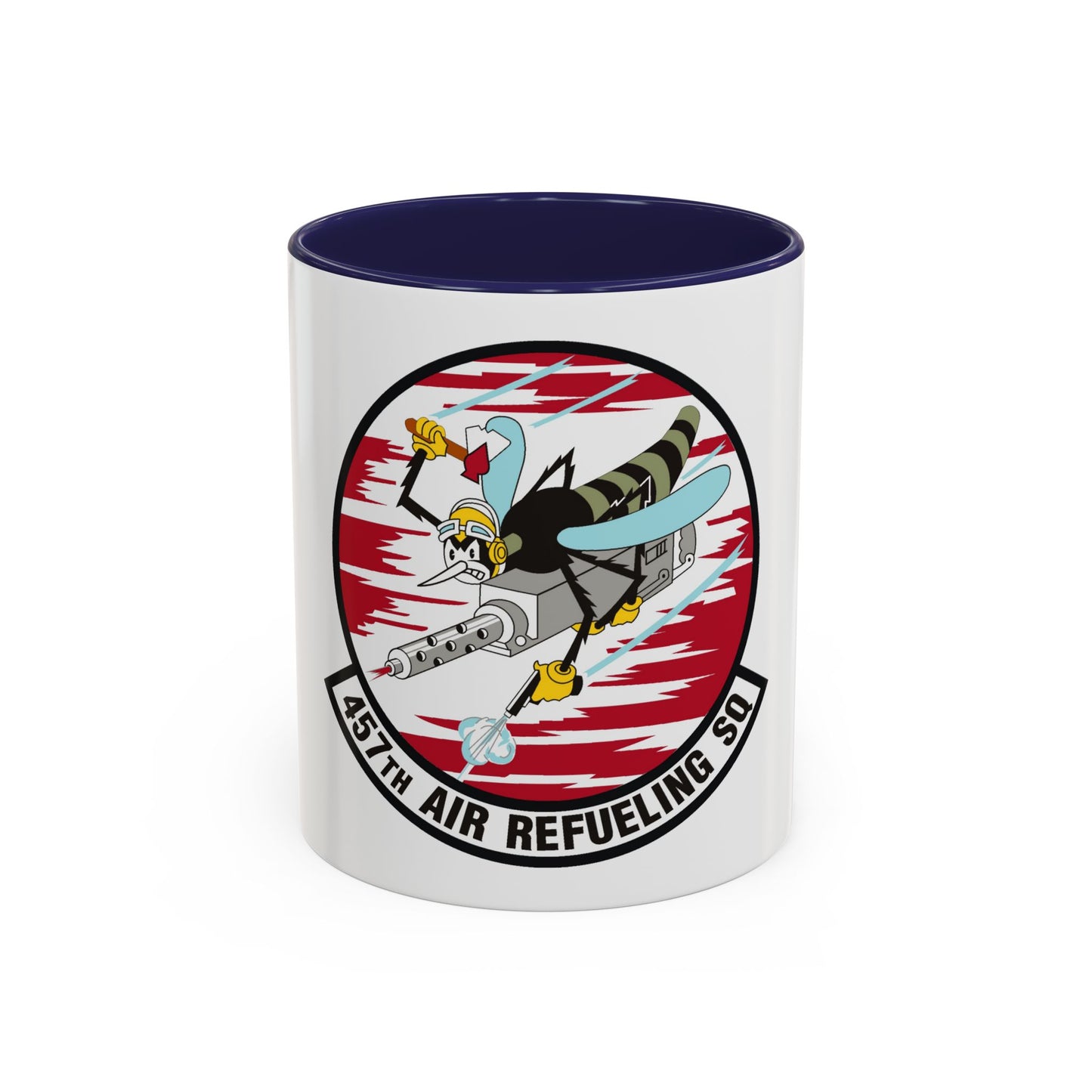 457th Air Refueling Squadron (U.S. Air Force) Accent Coffee Mug