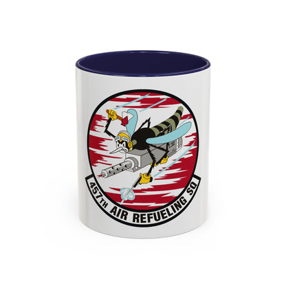 457th Air Refueling Squadron (U.S. Air Force) Accent Coffee Mug