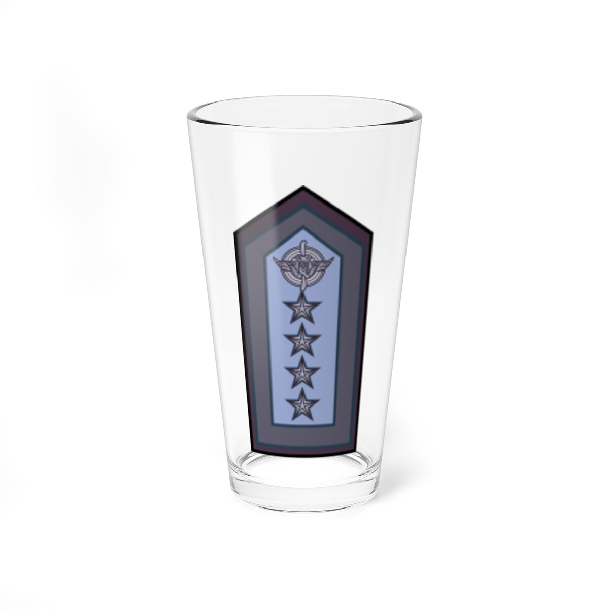 Fuerza Aerea Argentina   Brigadier General (Argentina) (Military Rank) Pint Glass 16oz