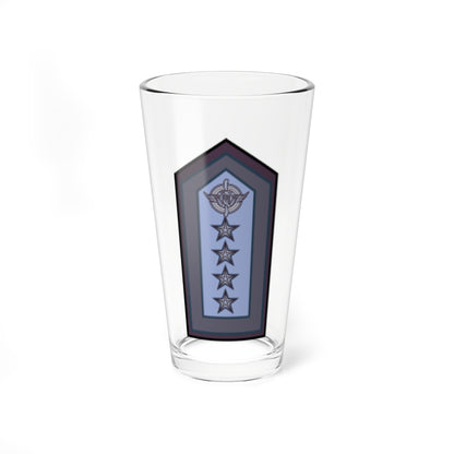 Fuerza Aerea Argentina   Brigadier General (Argentina) (Military Rank) Pint Glass 16oz