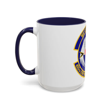 455th Expeditionary Medical Support Squadron (U.S. Air Force) Accent Coffee Mug