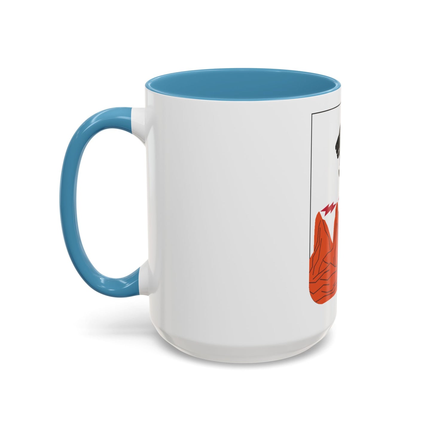 4 Signal Battalion 2 (U.S. Army) Accent Coffee Mug