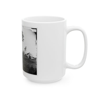 Brandy Station, Va. Chief Engineer's Camp; Another View (U.S. Civil War) White Coffee Mug