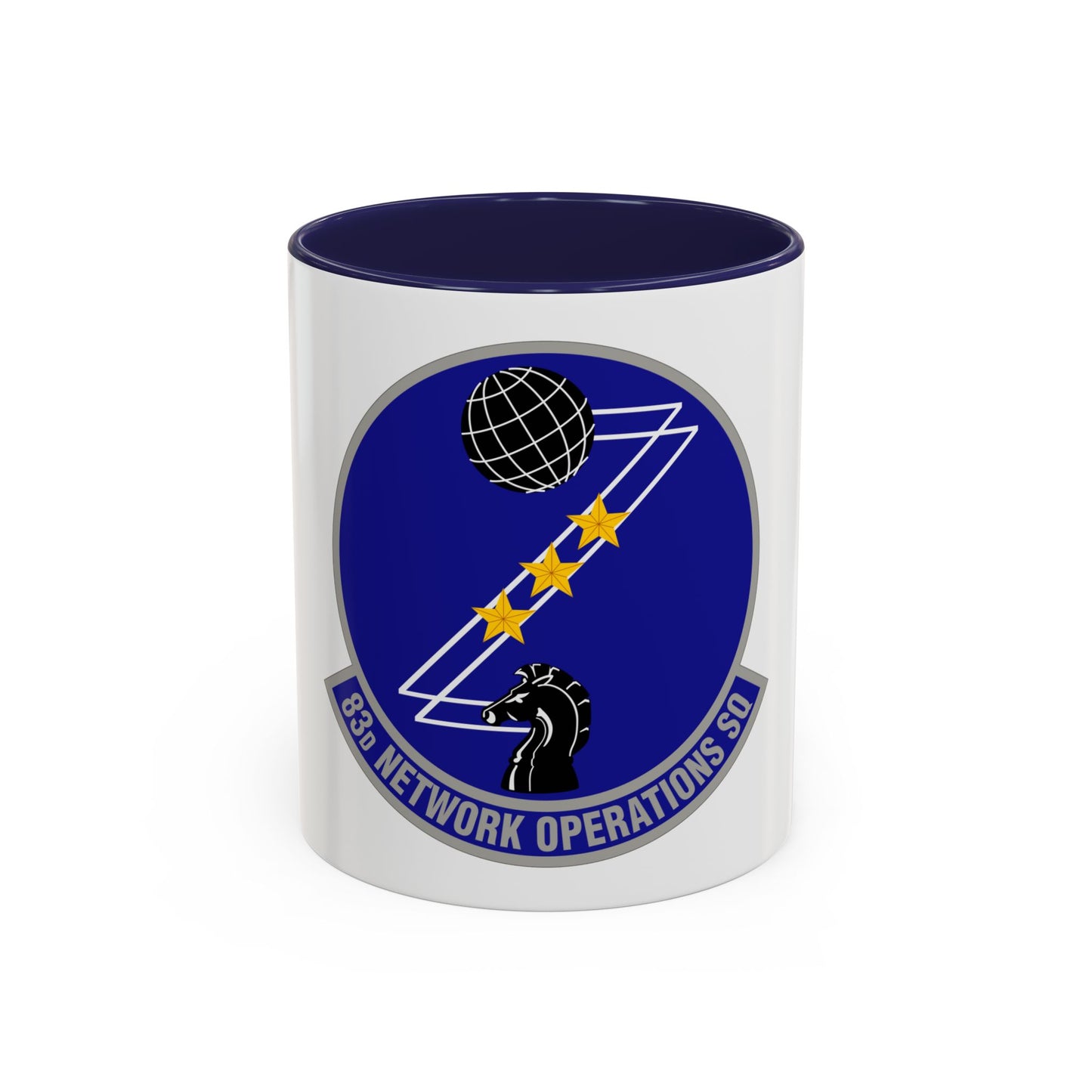 83 Network Operations Squadron ACC (U.S. Air Force) Accent Coffee Mug