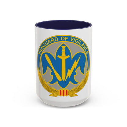 205 Military Intelligence Brigade 2 (U.S. Army) Accent Coffee Mug